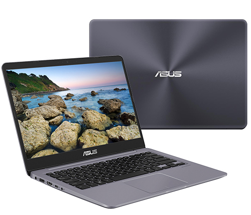 מחשב נייד "14 Asus VivoBook X411UN-EB195T i7-8550U בצבע אפור, כונן 512GB SSD, זכרון 16GB ומ.גרפי Nvidia MX150