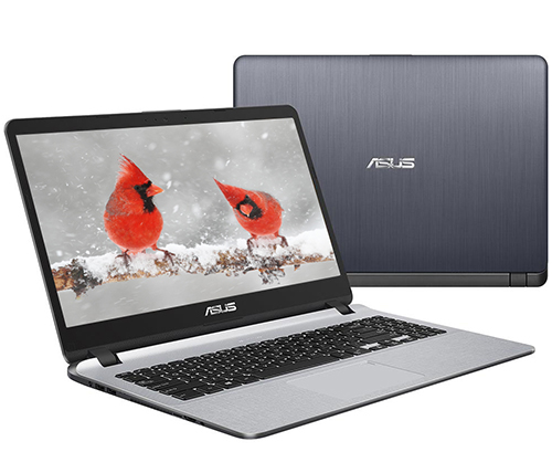 מחשב נייד "15.6 Asus X507UA-EJ340 i3-7020U בצבע אפור, כונן 256GB SSD זכרון 8GB ומ.גרפי Intel 520