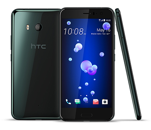 סמארטפון HTC U11 64GB בצבע שחור אחריות היבואן הרשמי טאץ' גרופ