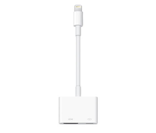 מתאם Lightning ל-Apple Digital AV Adapter HDMI
