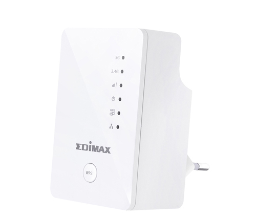 מגדיל טווח Edimax Extender / Access Point / Wi-Fi Bridge EW-7438AC Smart AC750 Dual-Band עד 300Mbps