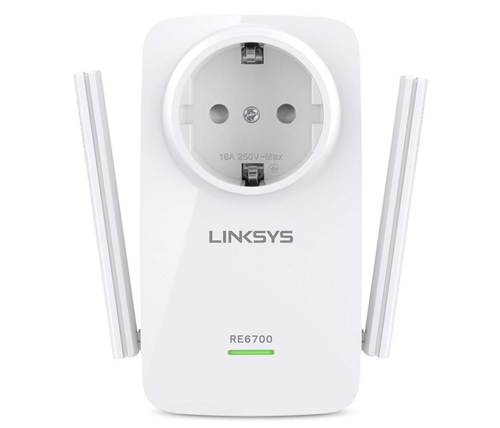 מגדיל טווח Linksys RE6700 AC1200 Amplify Dual-Band Wi-Fi Range Extender