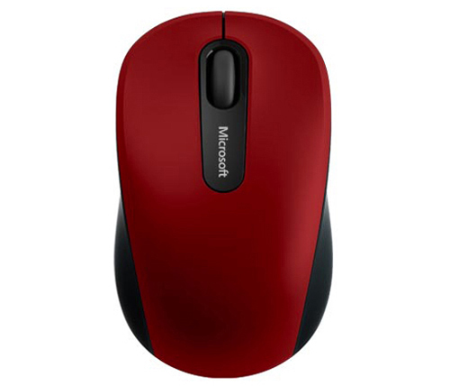 עכבר אלחוטי Microsoft Bluetooth Mobile Mouse 3600 בצבע אדום