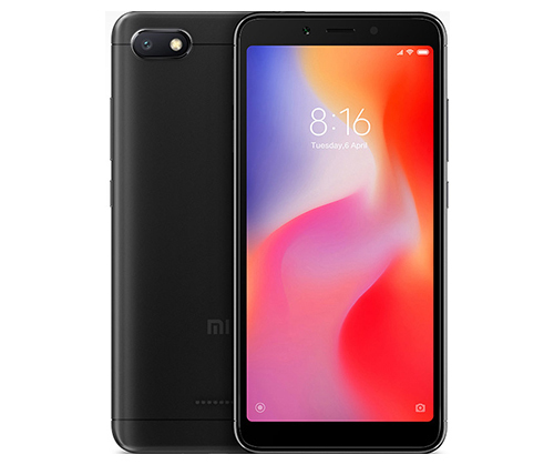 סמארטפון Xiaomi Redmi 6A 16GB בצבע שחור - שנתיים אחריות היבואן הרשמי