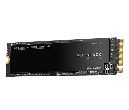 כונן Western Digital WD Black SN750 1TB PCIe M.2 2280 NVMe SSD