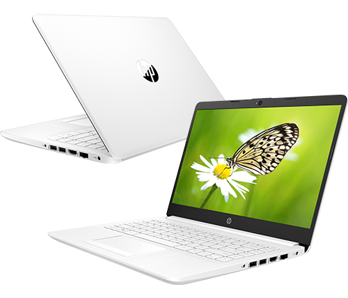 מחשב נייד "14 HP Notebook 14-CF1001NJ 6PC62EA i5-8265U בצבע לבן, כונן 256GB SSD, זכרון 8GB ומ.גרפי AMD 530