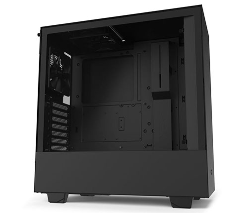 מארז מחשב NZXT H510 בצבע שחור כולל חלון צד