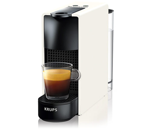 מכונת קפה נספרסו Nespresso Krups Essenza Mini בצבע לבן