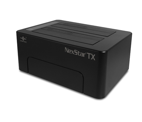 תחנת עגינה לכונן SSD ודיסק קשיח Vantec NexStar TX Dual Bay USB 3.0