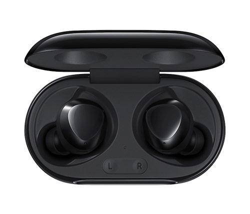 אוזניות אלחוטיות Bluetooth עם מיקרופון  Samsung Galaxy Buds Plus SM-R175 בצבע שחור הכוללות כיסוי טעינה