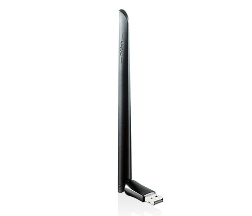 מתאם רשת אלחוטית D-Link DWA‑172 Wireless AC600 Dual Band High Gain USB Adapter