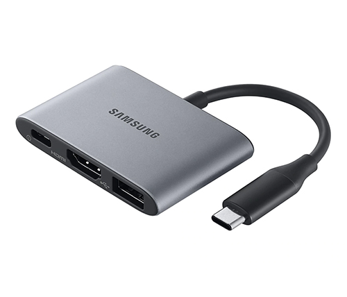 מתאם Samsung Multiport Adapter מ-USB Type C ל- USB 3.1 / HDMI 4K / USB Type C