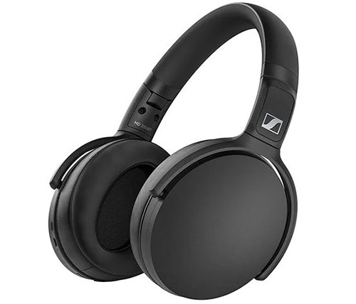 אוזניות אלחוטיות Sennheiser HD 450BT עם מיקרופון Bluetooth בצבע שחור