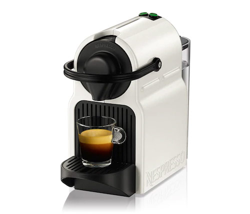 מכונת קפה נספרסו Nespresso Inissia Krups XN100110 בצבע לבן