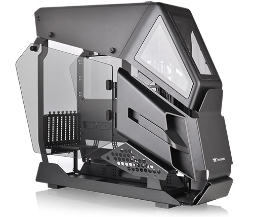 מארז מחשב Thermaltake AH T600 Full Tower בצבע שחור כולל 2 חלונות צד