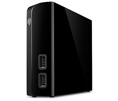 דיסק קשיח חיצוני Seagate Backup Plus Hub STEL4000200 4TB בצבע שחור