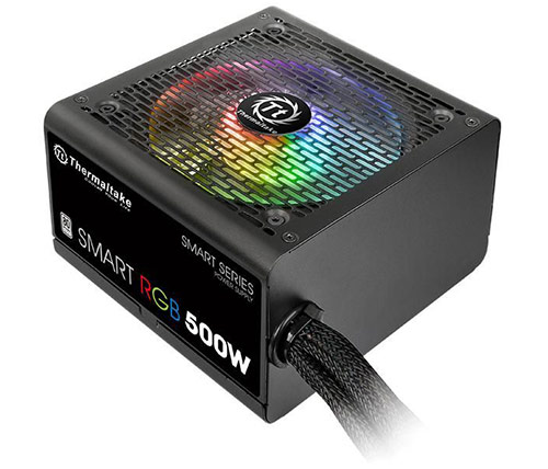 ספק כח אקטיבי Thermaltake Smart RGB 80+ White 500W