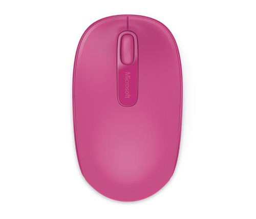 עכבר אלחוטי Microsoft Wireless Mobile 1850 בצבע מג'נטה