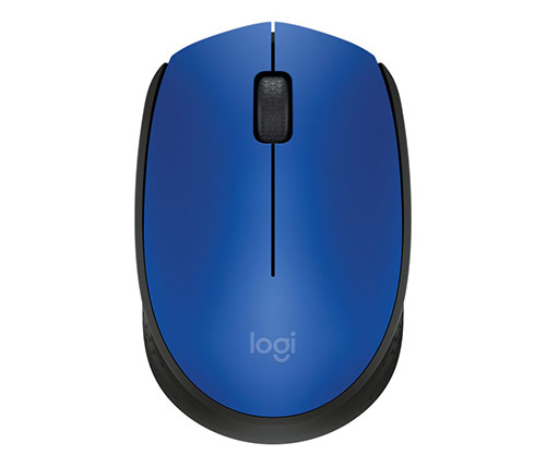 עכבר אלחוטי Logitech Wireless M171 בצבע כחול ושחור