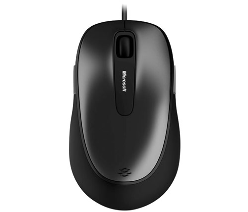 עכבר חוטי Microsoft Comfort Mouse 4500 בצבע שחור