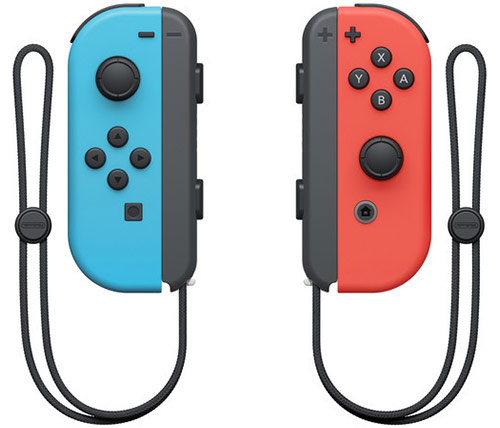 זוג בקרים אלחוטיים Nintendo Switch Joy-Con Pair Neon Red / Neon Blue