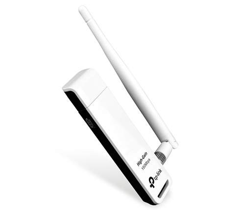 מתאם רשת אלחוטית TP-Link TL-WN722N 150Mbps High Gain Wireless USB Adapter
