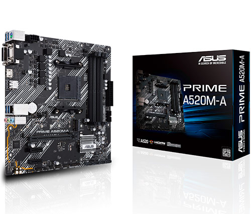 לוח אם Asus Prime A520M-A Micro ATX