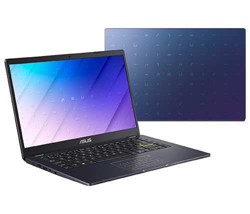 מחשב נייד "14 Asus Laptop E410MA-EK007TS Intel Celeron N4020  בצבע כחול כונן 64GB  זכרון 4GB ומ.גרפי Intel UHD Graphics 600