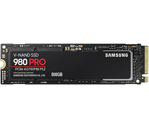כונן Samsung 980 PRO PCle 4.0 NVMe M.2 500GB SSD