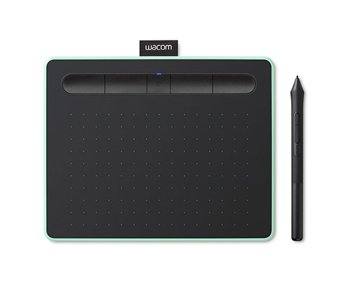 לוח גרפי Wacom Intuos Pen small BT בצבע ירוק