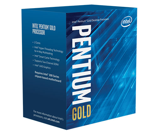 מעבד Intel Pentium Gold G6400 Comet lake Box