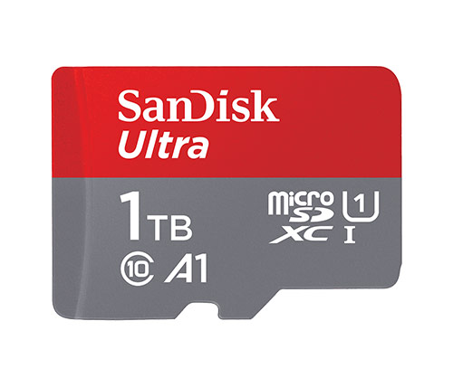 כרטיס זכרון SanDisk Ultra Micro SDXC SDSQUA4-1T00 - בנפח 1TB