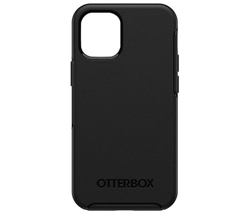 כיסוי לטלפון Otterbox Symmetry iPhone 12 Mini בצבע שחור