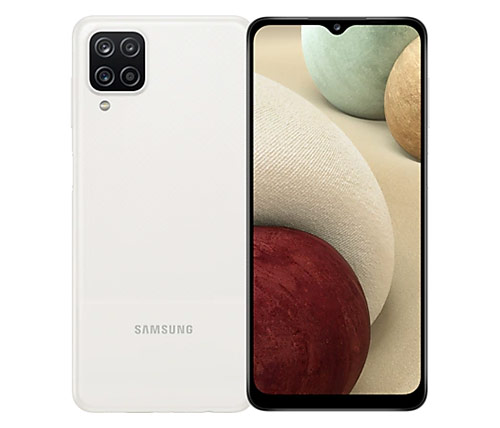סמארטפון Samsung Galaxy A12 SM-A125F/DS 64GB בצבע לבן - שנה אחריות היבואן הרשמי סאני