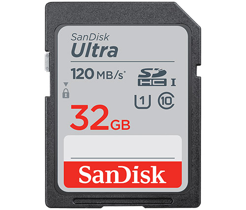 כרטיס זכרון SanDisk Ultra SDHC UHS-I SDSDUN4-032G - בנפח 32GB