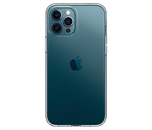 כיסוי לטלפון Spigen Liquid Crystal iPhone 12 Pro Max בצבע שקוף