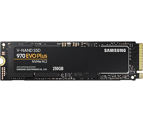 כונן Samsung 970 EVO Plus NVMe M.2 250GB SSD