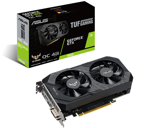 כרטיס מסך Asus TUF Gaming GeForce GTX 1650 OC Edition 4GB GDDR5