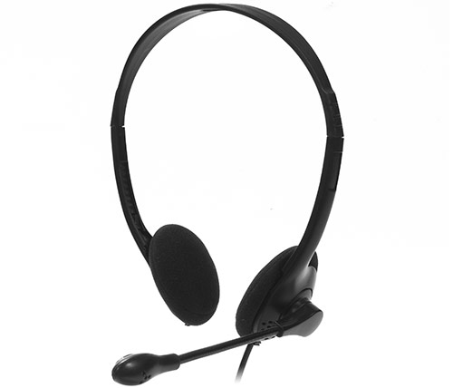 אוזניות Tellur PCH1 עם מיקרופון בצבע שחור