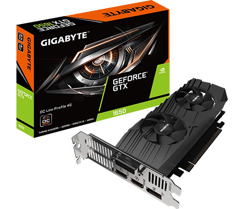 כרטיס מסך Gigabyte GeForce GTX 1650 D6 OC Low Profile 4GB GDDR6 