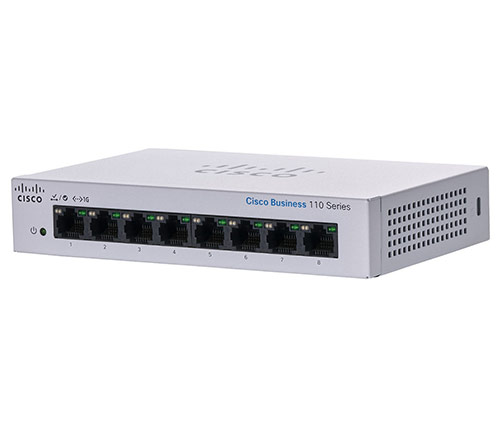 מתג Cisco CBS110-8T-D-EU 8-Port 10/100/1000Mbps