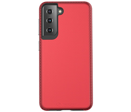 כיסוי לטלפון Toiko X-Guard Samsung Galaxy S21 Plus בצבע אדום