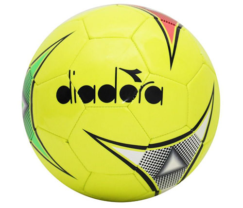 כדור כדורגל מספר 5 Diadora Leo בצבע צהוב