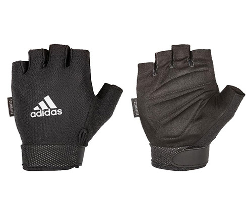 כפפות אימון Adidas Essential Adjustable Gloves בצבע שחור מידה Large
