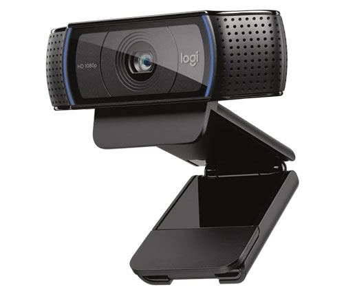 מצלמת רשת Logitech C920 HD Pro Webcam 1080p כולל מיקרופון מובנה