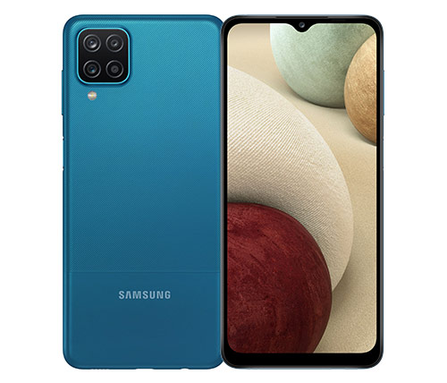 סמארטפון Samsung Galaxy A12 SM-A125F/DS 64GB בצבע כחול- שנה אחריות היבואן הרשמי סאני