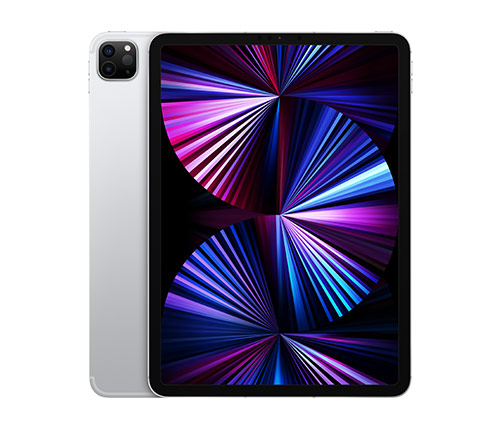 אייפד Apple iPad Pro M1 11" (2021) 512GB Wi-Fi + Cellular בצבע כסוף