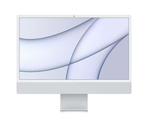 מחשב All In One Apple iMac 24 M1 chip Z12Q-16-NMHB בצבע כסוף