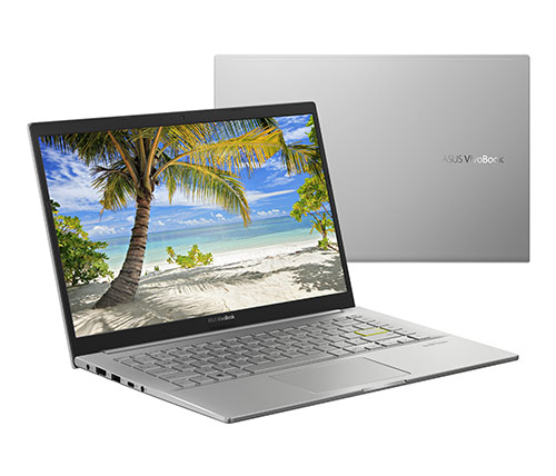 מחשב נייד "14 Asus VivoBook 14 K413EP-EB065T i7-1165G7 בצבע כסוף כונן 1TB SSD זכרון 16GB ומ.גרפי Nvidia GeForce MX330
