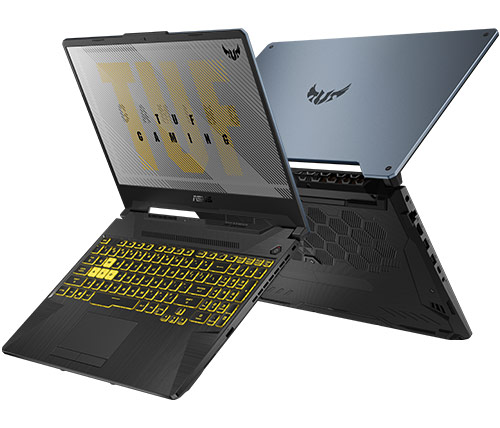 מחשב נייד גיימינג "15.6 Asus TUF Gaming F15 FX506HE-HN005 i7-11800H  כונן 1TB SSD זכרון 16GB ומ.גרפי Nvidia RTX 3050 Ti 